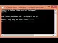 Program to check if the user input is a string or an integer in C