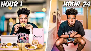 Eating ONLY Crumbl Cookies For 24 HOURS