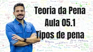 Teoria da Pena - Aula 05.1 - Tipos de Pena - Penas Permitidas (Direito Penal)
