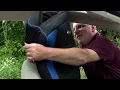 How to Install a Full Set of Leatherette Car Seat Cushions FH Group PU205