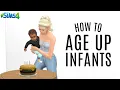 How to Age up Infants in The Sims 4
