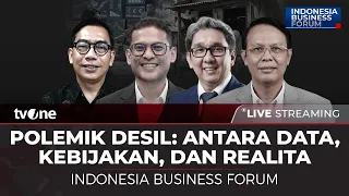 [LIVE] Polemik Desil: Antara Data, Kebijakan dan Realita | Indonesia Business Forum tvOne