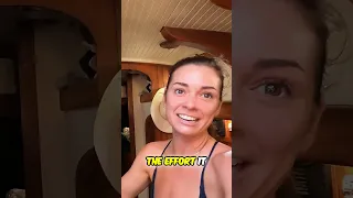 Celebrating Our Ocean Crossing – A Toast To Neptune!  #sailing #oceanvoyage #adventure #explore