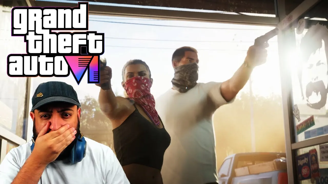 MA RÉACTION AU TRAILER DU NOUVEAU GTA 6 !