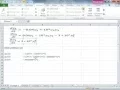 Solving initial value problem differential equations in Excel