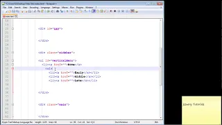 39 jQuery Tutorial for Beginners 39 Vertical menu Computer Monk