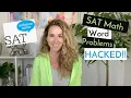 SAT Math Word Problem Hack How the Working Backwards Strategy helped me score a 780 in Math