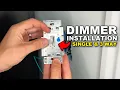 How to Install a Dimmer Switch - Single Pole or 3 Way