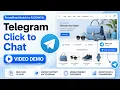 Telegram Click To Chat - PrestaShop Module by ELEGANTAL