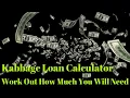 Kabbage Loan Calculator Work Out How Much You Will Need