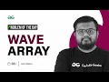 GFG POTD 2023 Wave Array Problem of the Day GeeksforGeeks