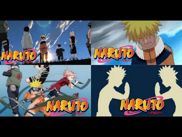 Download MP3 Naruto - Openings 1-9 - All versions (HD - 60 fps)