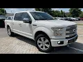 2017 Ford F-150 Platinum POV Test Drive 81 000 Mile Review