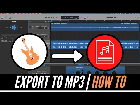 Download MP3 How to export a file to mp3 in Garageband (2021)