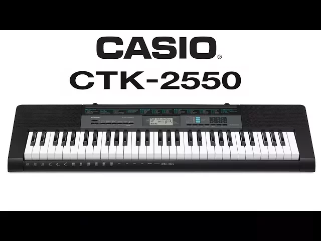 Casio CTK-2550 61-Key Piano Style Portable Keyboard - Adorama