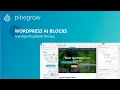 Auto create WordPress Blocks with AI Assistant