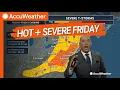 Weather Alert Record Heat and Impending Storms for the Mid-Atlantic