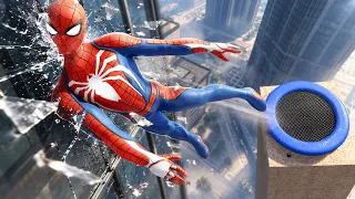 GTA 5 Spiderman Trampoline Jumps and Ragdolls