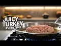 How to Cook Ground Turkey Breast