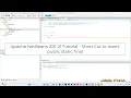 Apache NetBeans IDE 21 Tutorial - Short Cut to insert public static final
