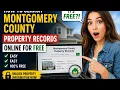 How to search Montgomery County property records online for free