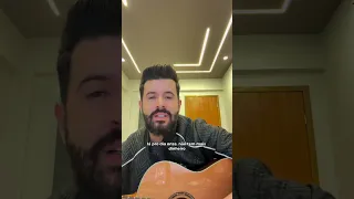 Deixei a sanfona e fui pro violão 😂 Quem tá ouvindo muito essa aqui?#douglasevinicius