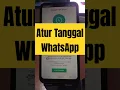 Download Lagu Sudah Atur Tanggal, tapi WhatsApp tidak bisa di buka