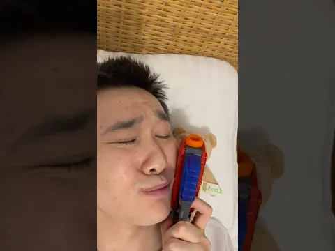 Baby tries different toys