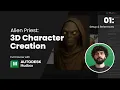 Alien Priest 3D Character Creation - Part 1 Setup References