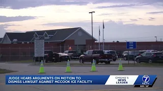 Judge hears arguments over lawsuit against ICE detention facility in Nebraska