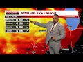 Strong storms possible this evening calmer and slightly milder to end the work week
