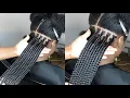 BRAIDS CLASS Get Perfect box braids size Parting size for spacing and Fullness Gripping roots