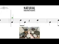 Download Lagu How to Play 🥁 - Natural   Imagine Dragons