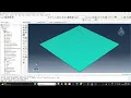 Plate under Tension using Continuum Shell-FEA Abaqus for beginners