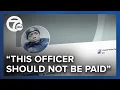 Why was this officer getting paid while sitting in jail