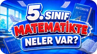 5. Sınıf Matematikte Neler Var ❓tonguç'la Yeni Sınıfa Hazırlık ☺️