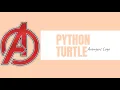 PYTHON TURTLE AVENGERS LOGO