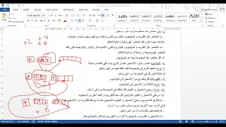عناصر ممثلة المجموعة السادسة 