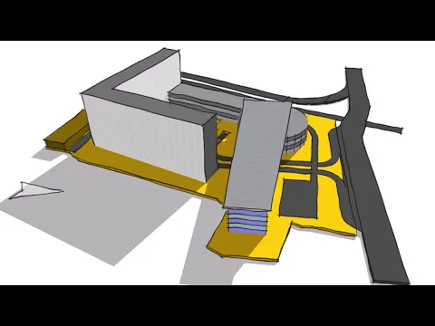 Gambar Konsep Site Plan