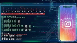 How Instagram Can Be Hacked with Brute-Force Instansane Security Awareness Very Dangerous