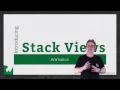 Animating Stack Views - Introducing Stack Views in iOS Tutorial