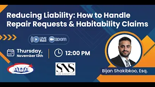Reducing Liability How To Handle Repair Requests Habitability Claims 