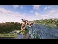 Dragon Statue Minecraft Build Tutorial