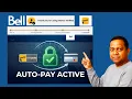 Bell billing How to link Interac and Credit Cards for auto-pay and never forget