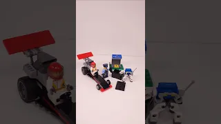LEGO City Police Robot Unit (30587) vs Dragster (30358) #shorts @TopBrickBuilderLite