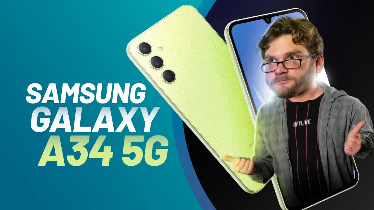 Samsung Galaxy A34: um "Galaxy A54 lite" que não decepciona (ANÁLISE/REVIEW)