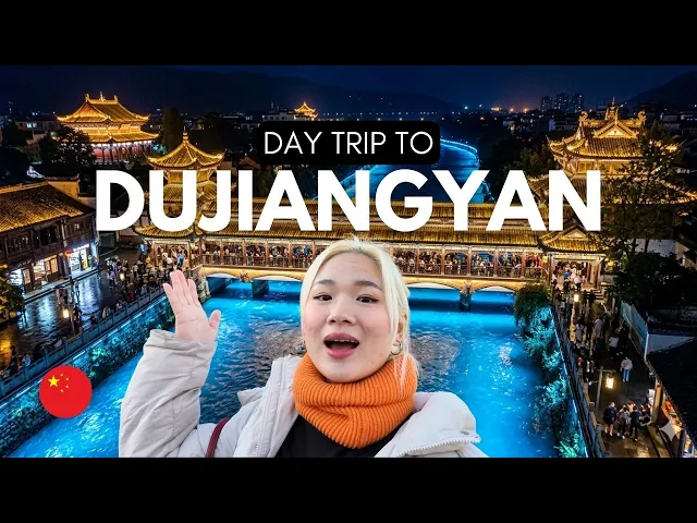 Chengdu Day Trip to Dujiangyan: The Blue Tears River in China