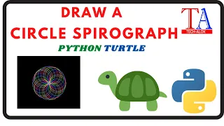 Python Turtle - Circle Spirograph Tutorial technology 2021 a k