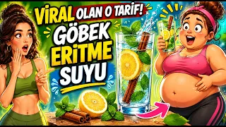 VİRAL OLAN O TARİF- TAYLAN KÜMELİ’NİN GÖBEK ERİTME SUYU- BİR HAFTADA GÖZLE GÖRÜLÜR FARK!!!