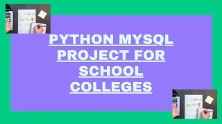 Python MySQL Project for CBSE Schools Class 12 Project in Python